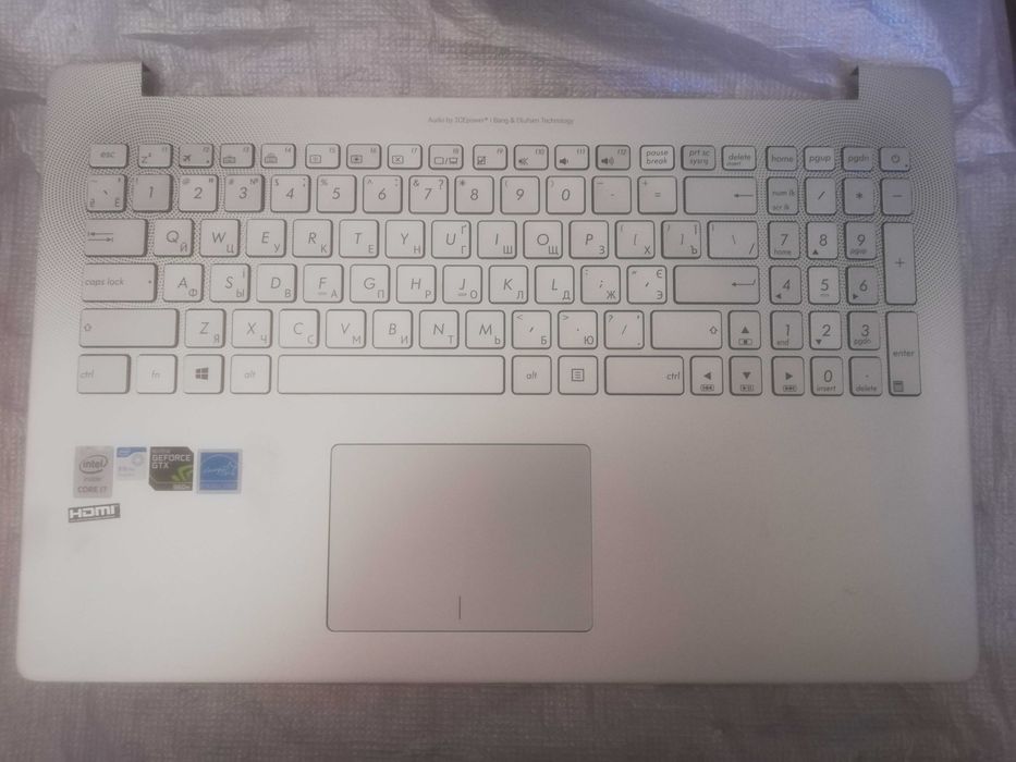Корпус Asus Ux501  (топкейс, средняя часть)