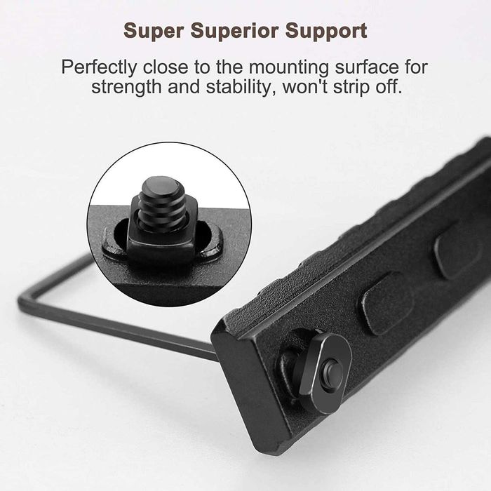 Планка пикатини, в наличии все размеры 3, 5, 7, 9, 11, 13 слотов