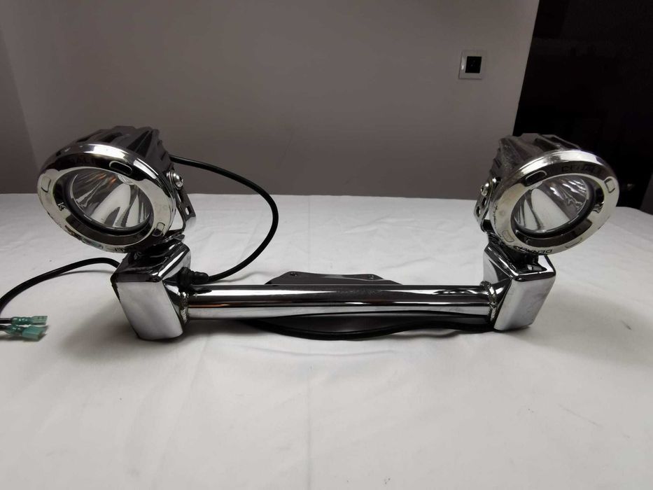 Halogeny Light Bar chrom akcesoryjne LED dodatkowe światła