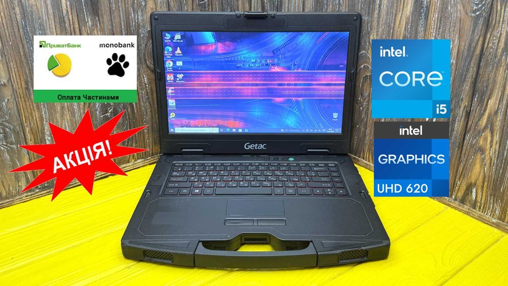 РОЗПРОДАЖ! Захищений Ноутбук з Сенсорним Екраном Getac S410 G2 /Core i5-8250u/є ГУРТ