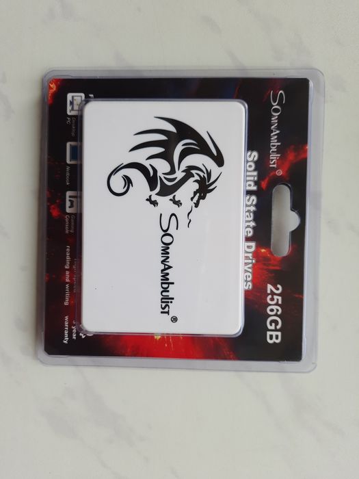 SSD диск 256 gb накопичувач SomnAmbulist