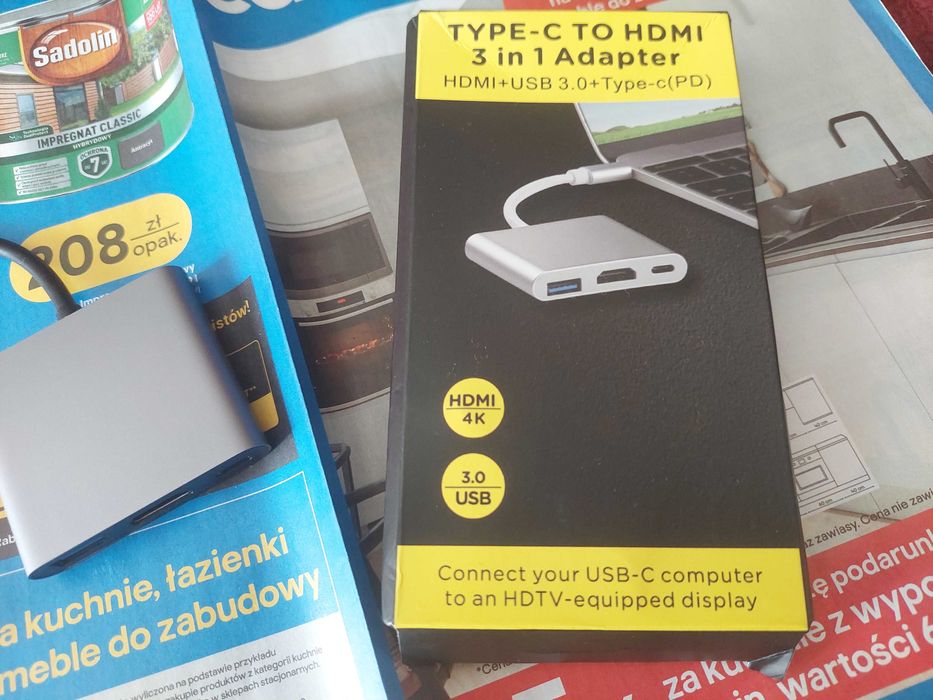 USB-C na hdmi / hub DEX samsung