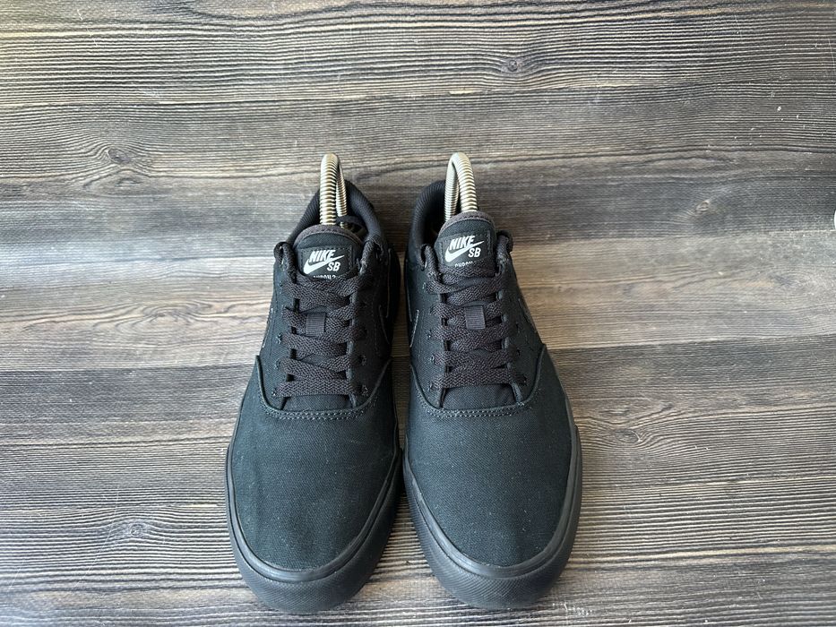 Чорні кеди кросівки Nike SB Chron 2 Canvas 40 р