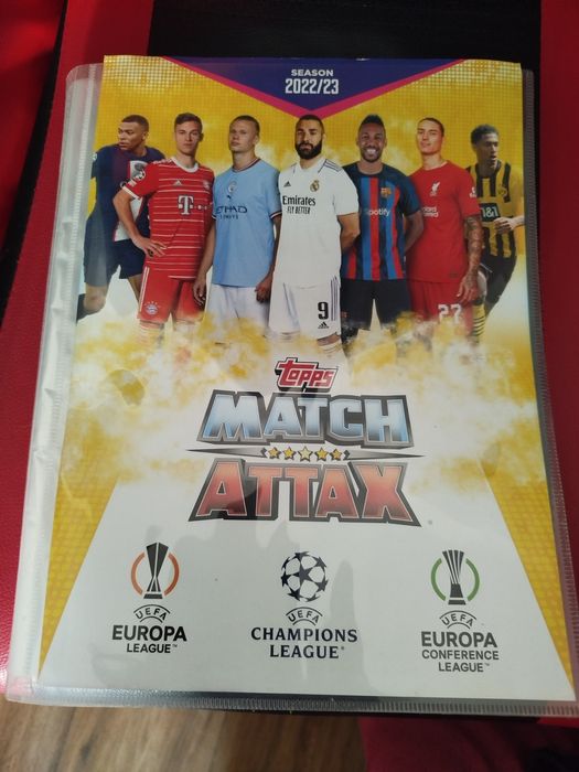 Caderneta match attax 22/23
