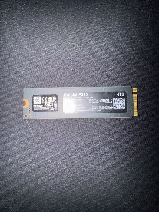 SSD nvme gen 4 crucial P310 4tb