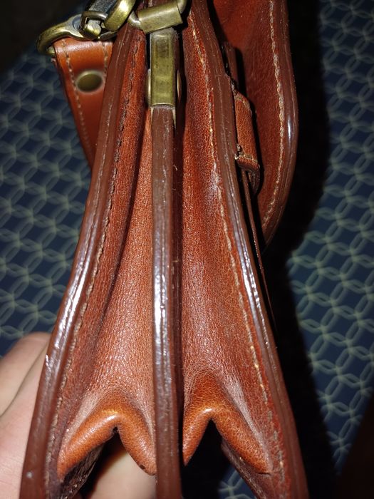 Барсетка  шкірна