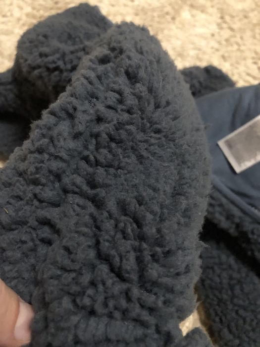 Поюшевий теплий дитячий комбінезон з вушками на 9 місяців