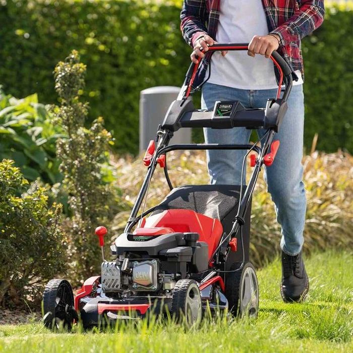 Бензинова газонокосарка Scheppach MS173-51E косярка Самохідна косарка