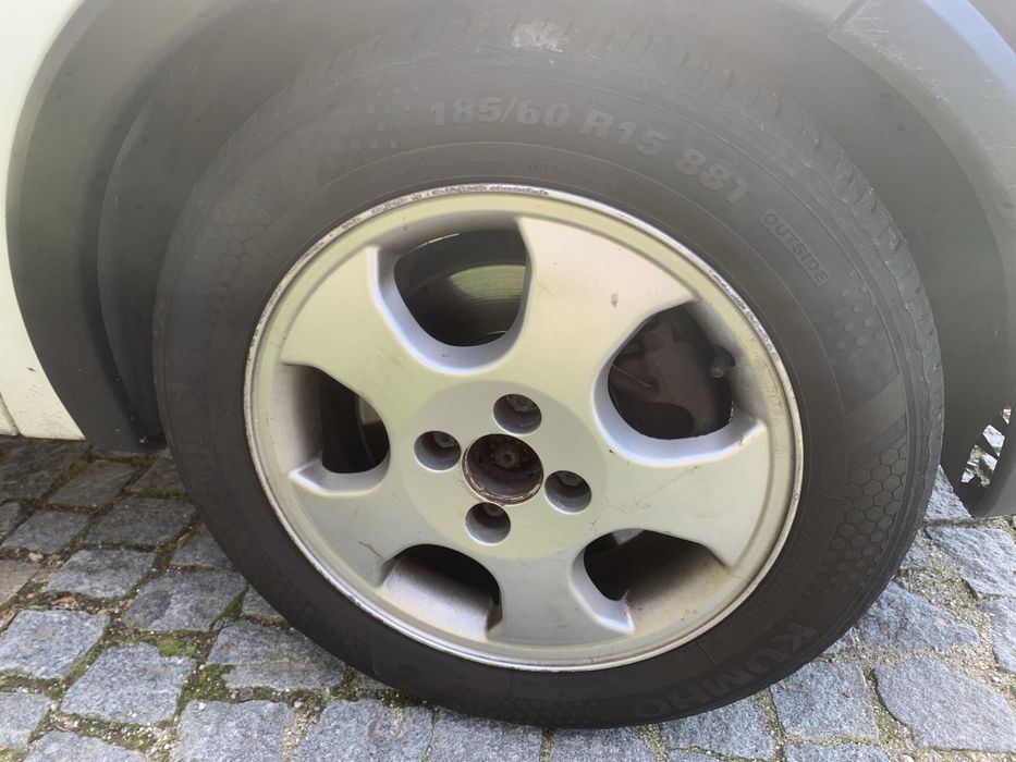 Dois jogos jantes opel 15 4x100