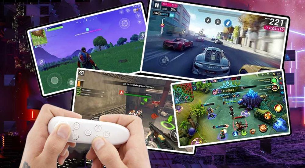 Pilot Kontroler Bluetooth Gamepad JOYSTICK Do Gier Filmów Multimediów