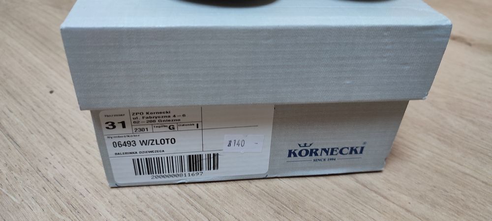 Baleriny rozm. 31 Kornecki
