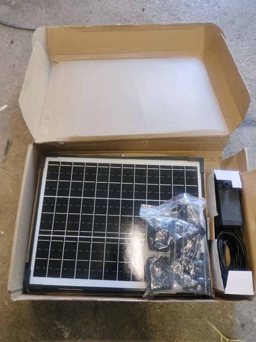Fonte de jardim solar 50w