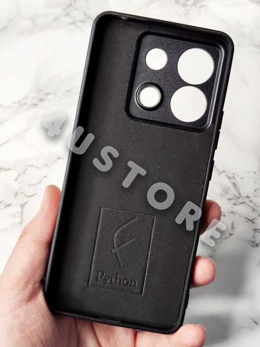 Чехол кожаный на Xiaomi Redmi Note 13 Pro 5G чохол шкіряний бампер