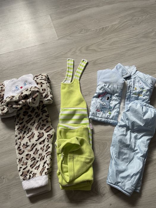 Дитячі теплі костюмчики