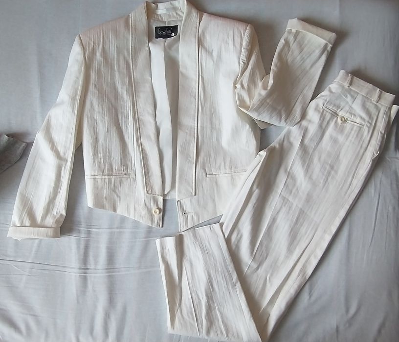 Komplet spodnie i marynarka