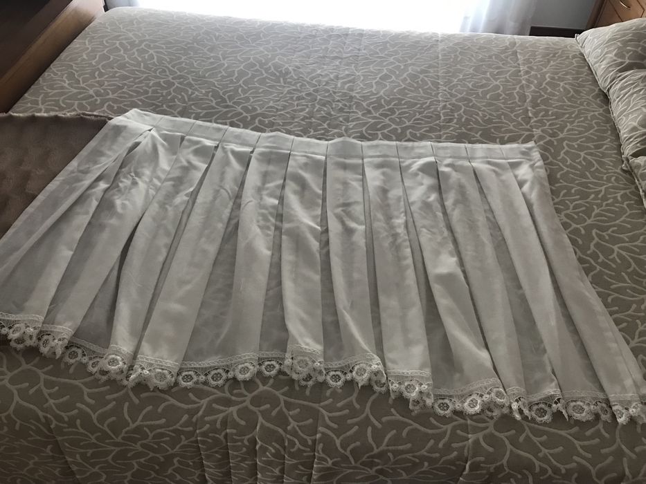 Cortinas, casa de banho