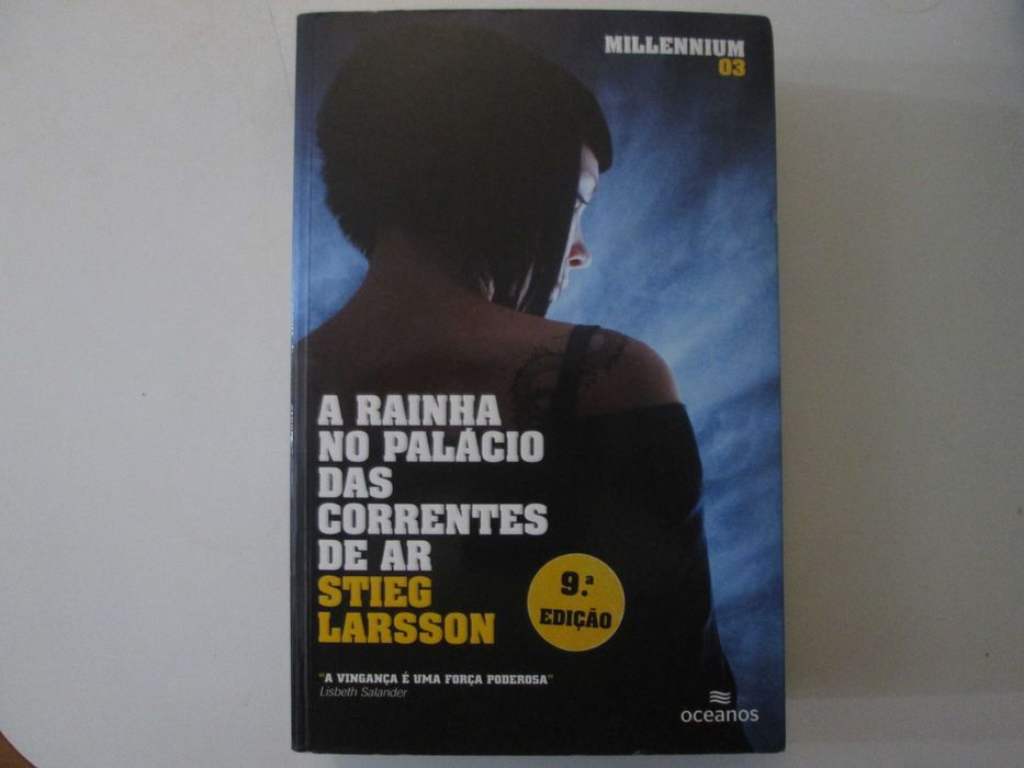 A rainha no Palácio das correntes de ar- Stieg Larsson