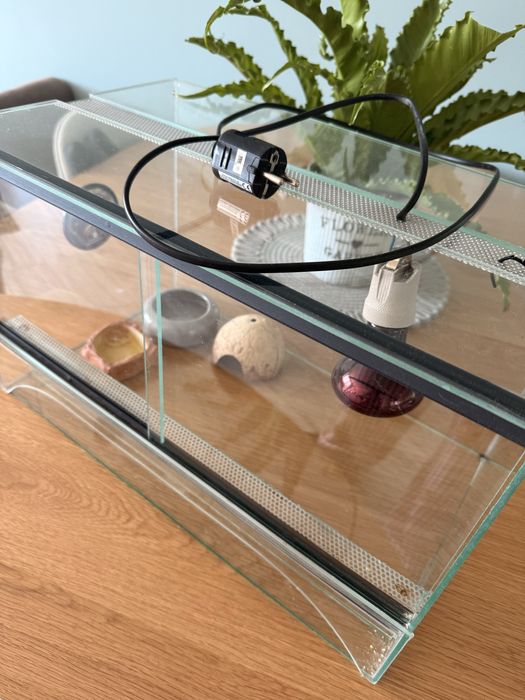 Terriarium po gekonie