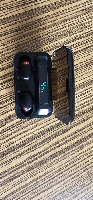 Auriculares e power bank