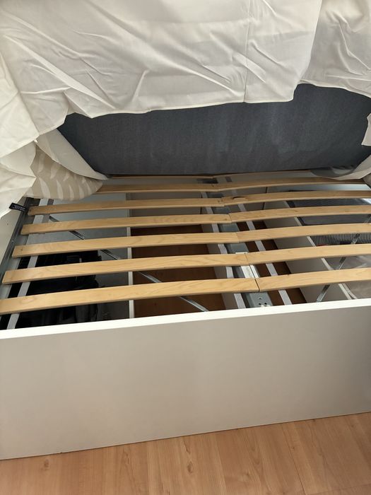 Conjunto Cama // Colchão NOVO // 2 Estrados