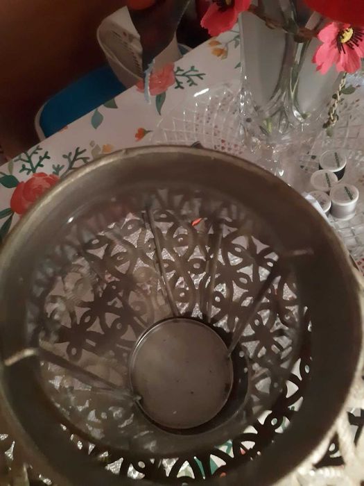 Suporte de velas de cheiro como novo.