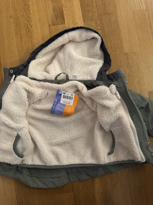 Casaco duplo de bebe