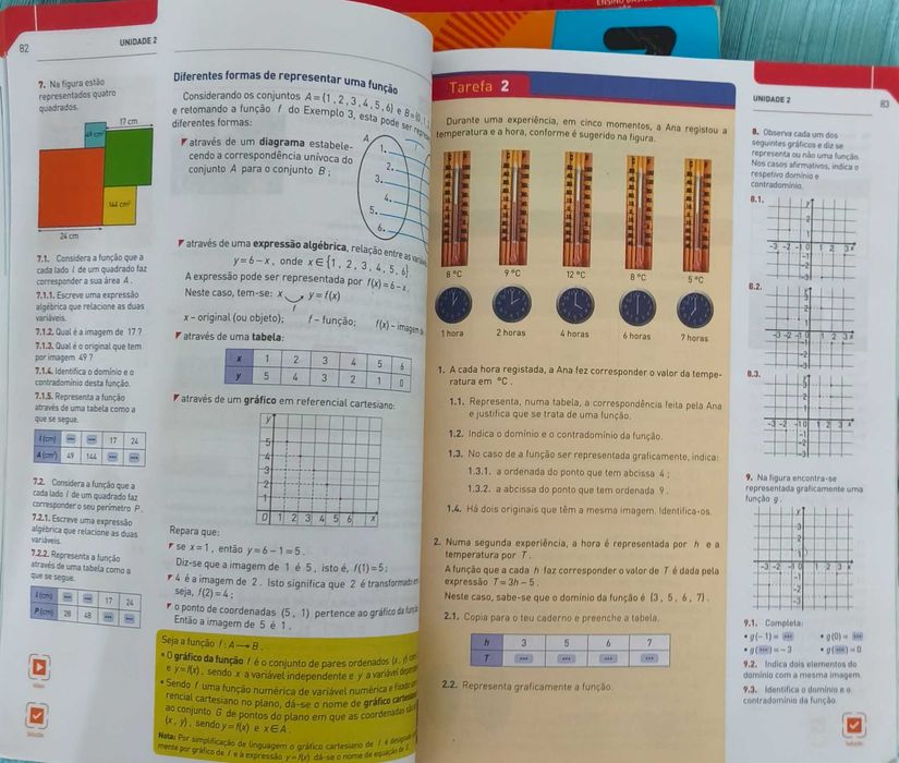 Manual e Livro de Atividades de Matemática - Novo Espaço - 7º Ano