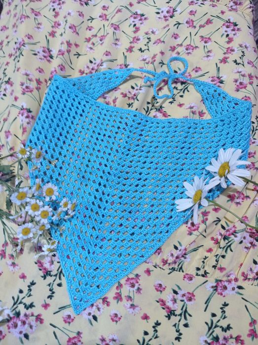 Хустинка Косынка Бандана ажурная