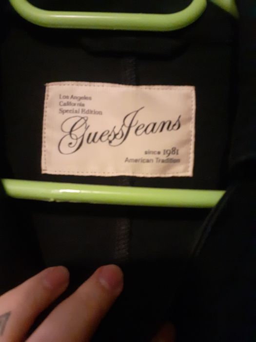 Ramoneska guess jeans granat tanio
