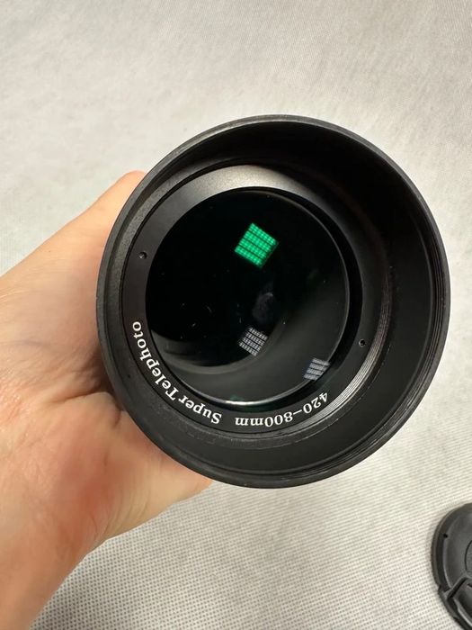 Obiektyw Lightdow 420–800mm f/8.3–16 + adapter T2–EOS