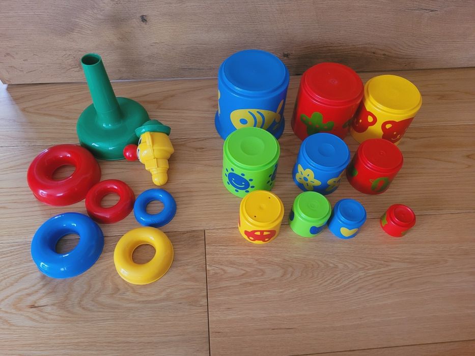 Zestaw edukacyjny, kubki