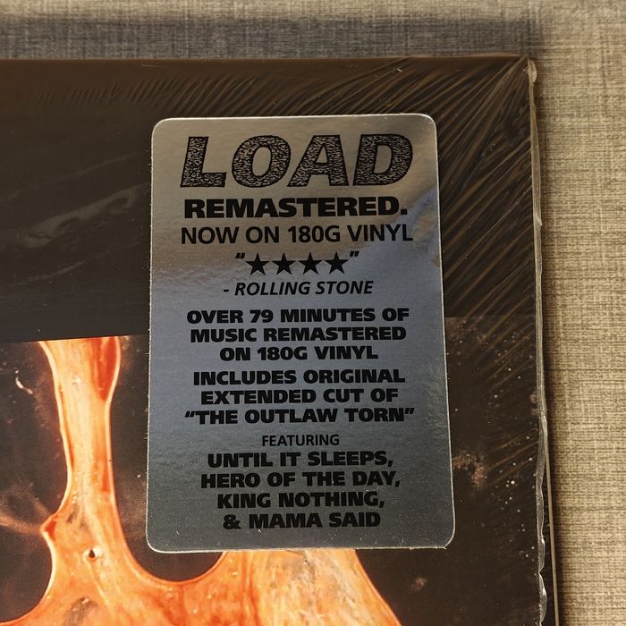 Metallica : Load 2LP / Вінілова Платівка Винил Вініл Vinyl