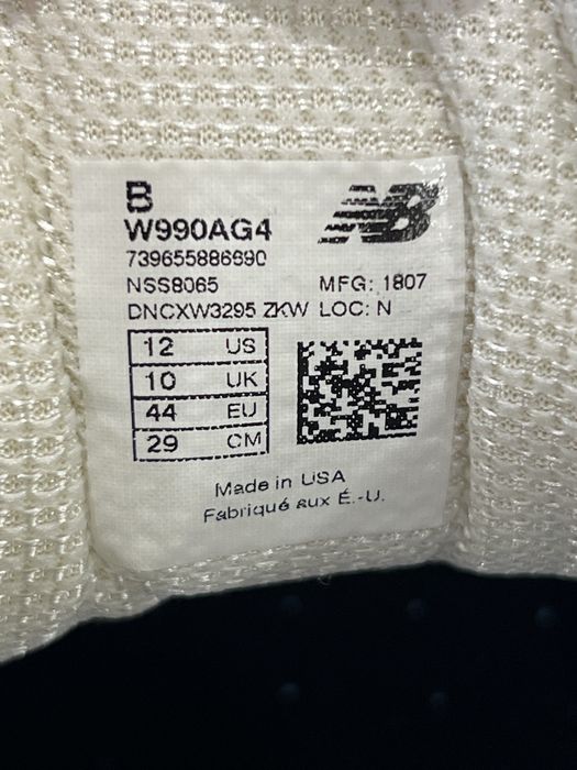 New Balance 990 v4 оригінал Бомба