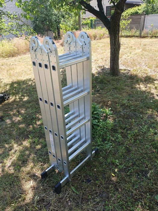 Лестница драбина трансформер четырехсекционная