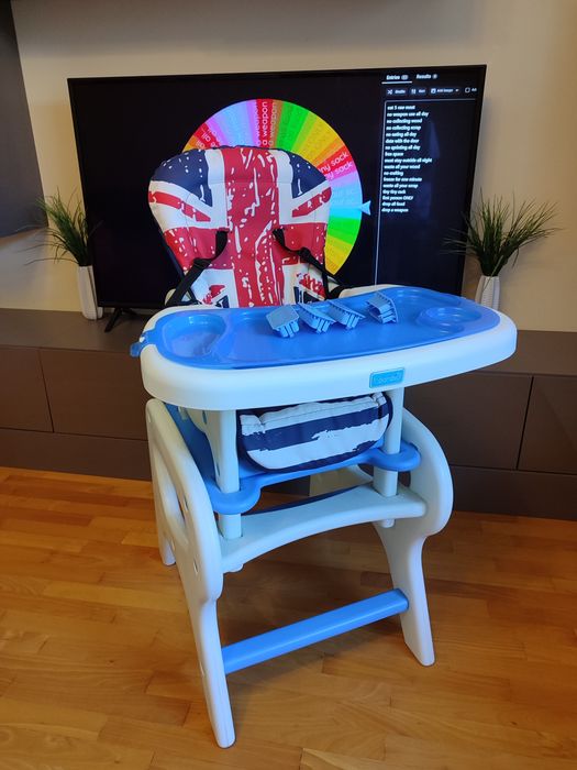 Дитяче крісло трансформер для годування.