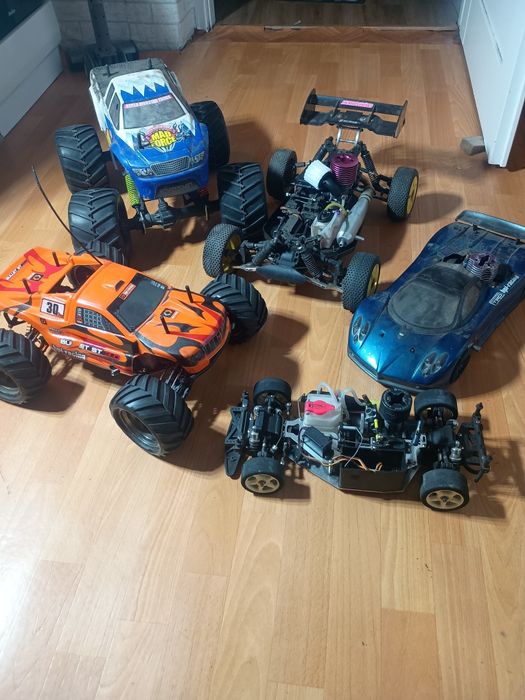 Zestaw RC Nitro spalinowe, kyosho, hpi