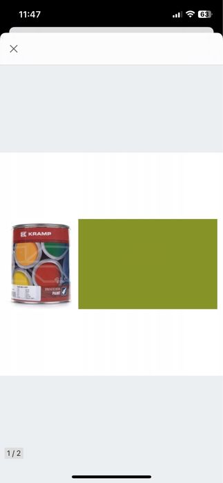 Farba lakier do maszyn Claas zielony