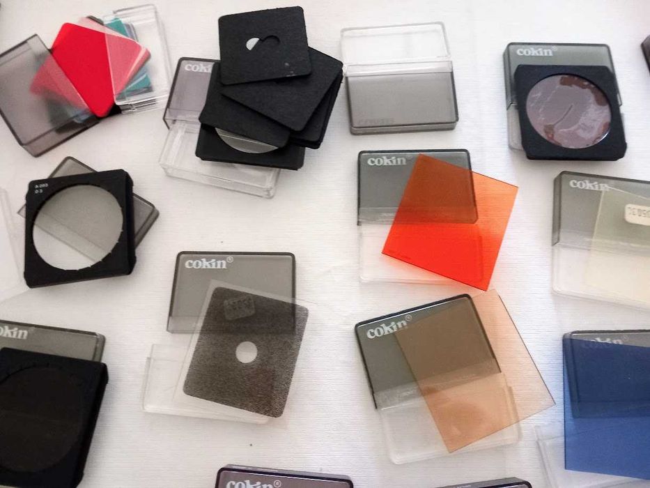 Grande Lote Filtros Fotográficos Cokin Série A + Efeitos Especiais + Caixas