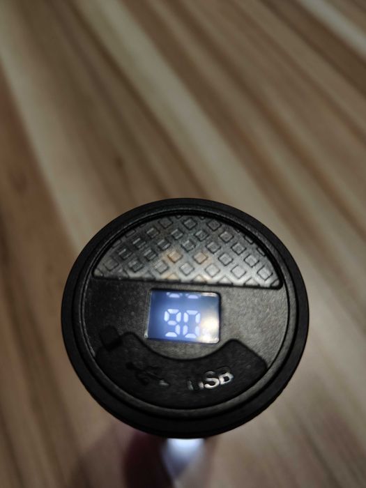 Mocna latarka taktyczna ZOOM LASER 6 trybów Ładowanie USB C (L1546)