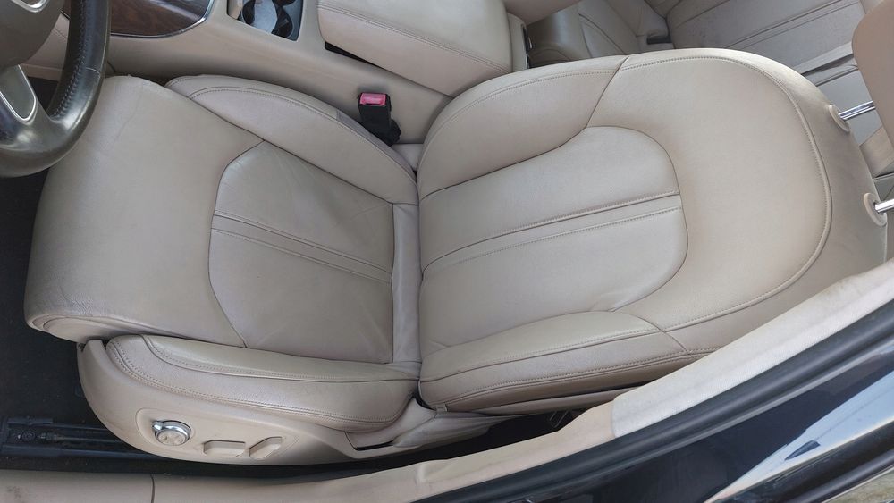 audi a6 c7 kombi avant fotel fotele kanapa skóra boczki grzane elektryczne