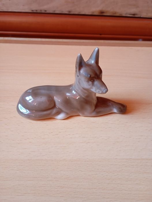 Фарфорова овчарка "Щенок" ЛФЗ