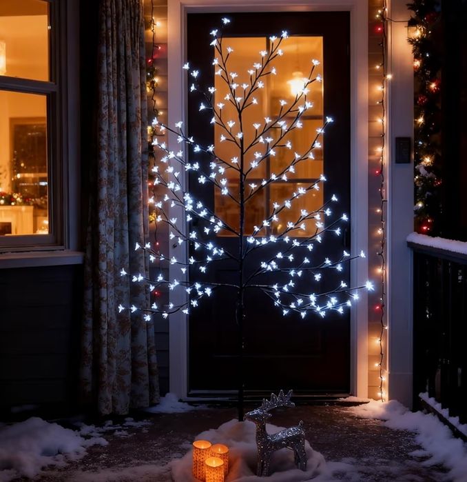 Duże drzewko led na zewnątrz 180 cm