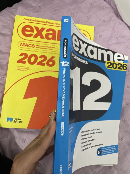 Livros Preparatórios Para Exame Nacional (2026)