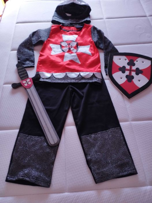 Fato Carnaval Para Criança " Mosqueteiro"