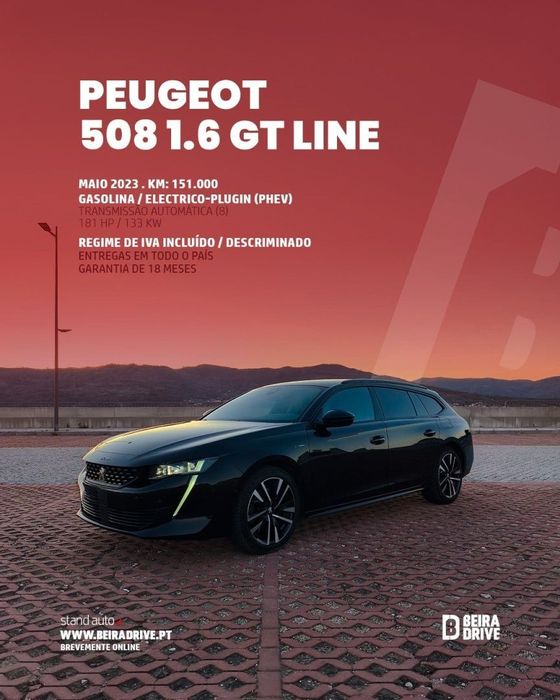Peugeot 508 180 e-EAT8 GT
