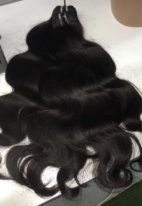 Cabelo humano ondulado 50cm