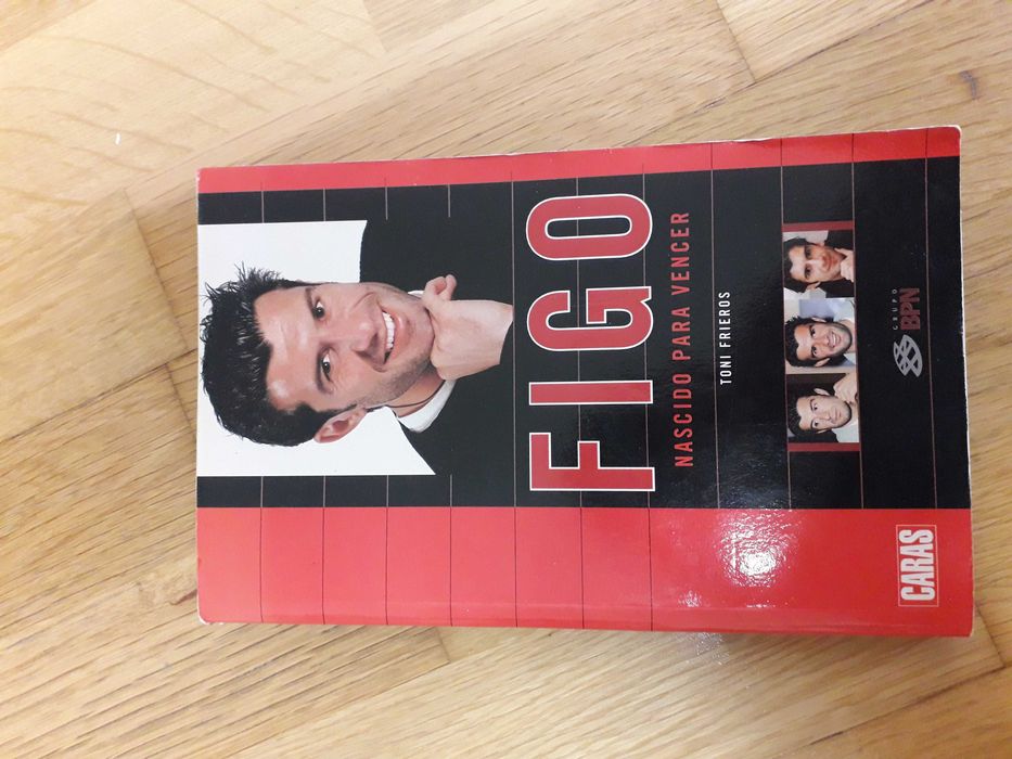 LIVRO "Figo - Nascido para vencer" de Toni Frieros (portes incluídos)