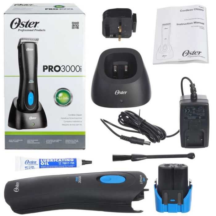 Máquina de tosquiar sem fio Oster Pro3000i