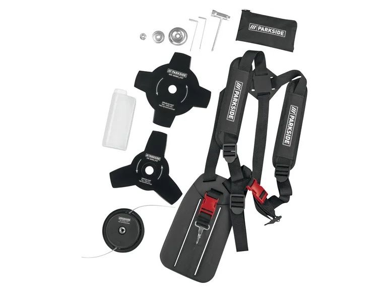 Бензокоса PARKSIDE PBS 2 D4, з погонами, 1,8 к.с./тример/потужний/Парк