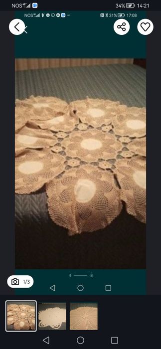 Camilha/mesa+Várias toalhas de renda próprio para mesas redondas